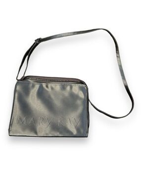 Mary Kay Consultant Sample Organizer Bag With Strap Metallic Pewter